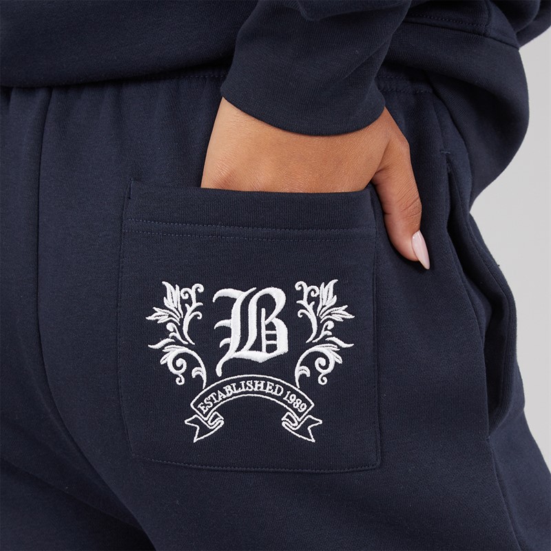 Bench Womens Kyley Wide Leg Joggers Navy