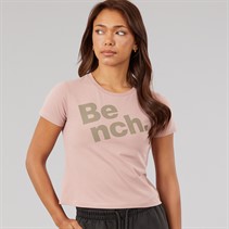 Bench Womens Aita Baby Fit T-Shirt Woodrose