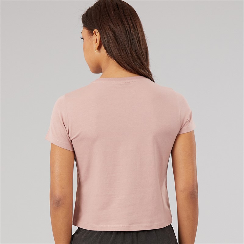 Bench Womens Aita Baby Fit T-Shirt Woodrose