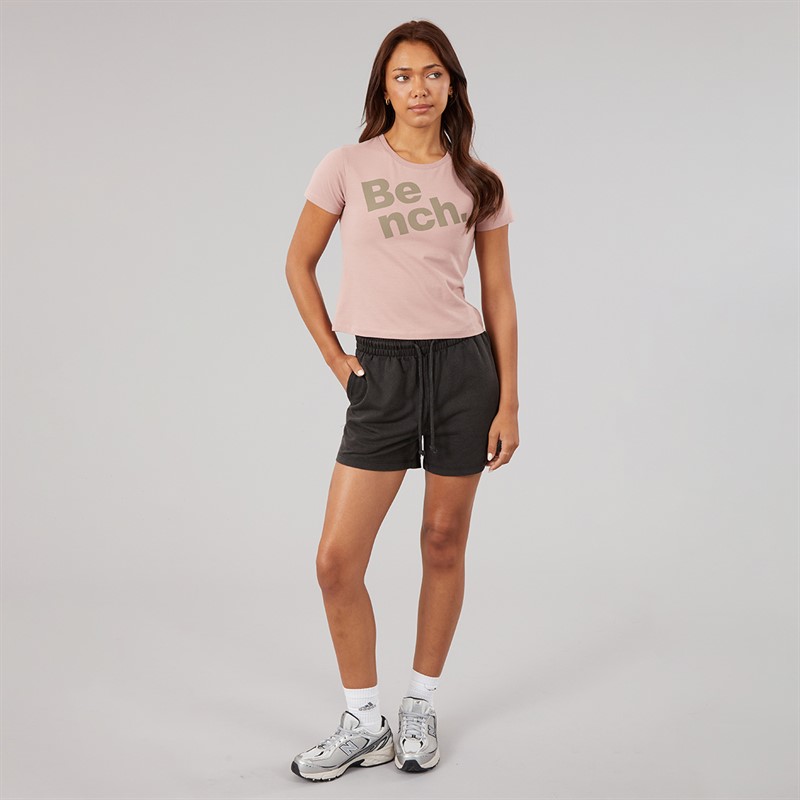 Bench Womens Aita Baby Fit T-Shirt Woodrose