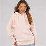 Bench Womens Habbu Oversized Hoodie Light Dusky Pink
