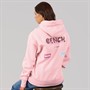 Bench Womens Fessa Oversized Hoodie With Graphic Print Fairytale Pink