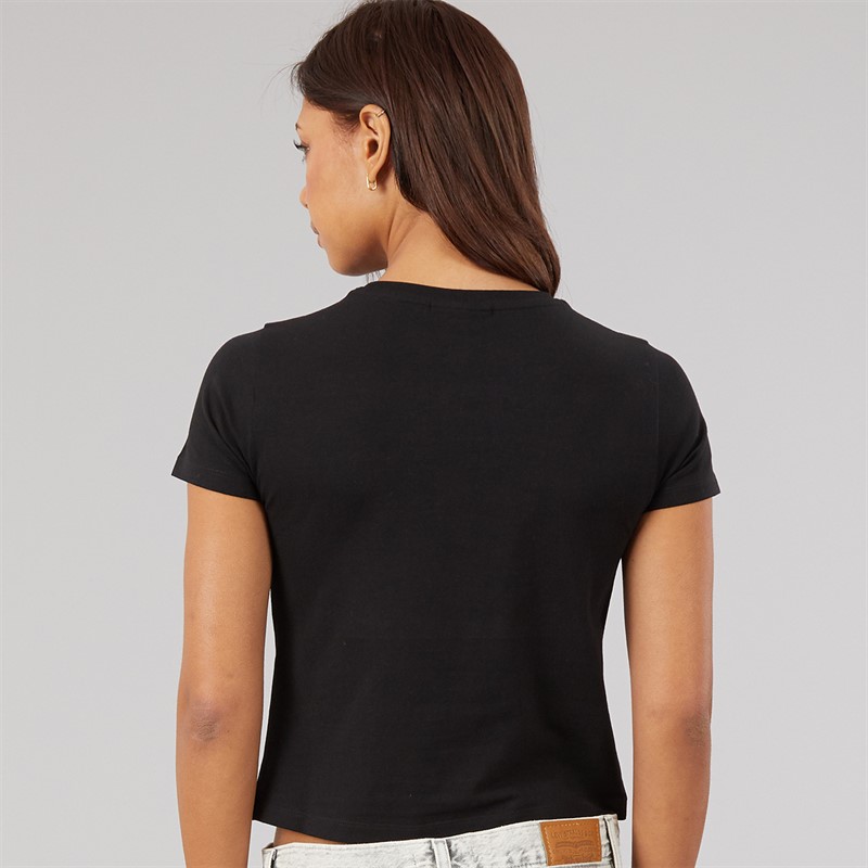 Bench Womens Aita Baby Fit T-Shirt Black