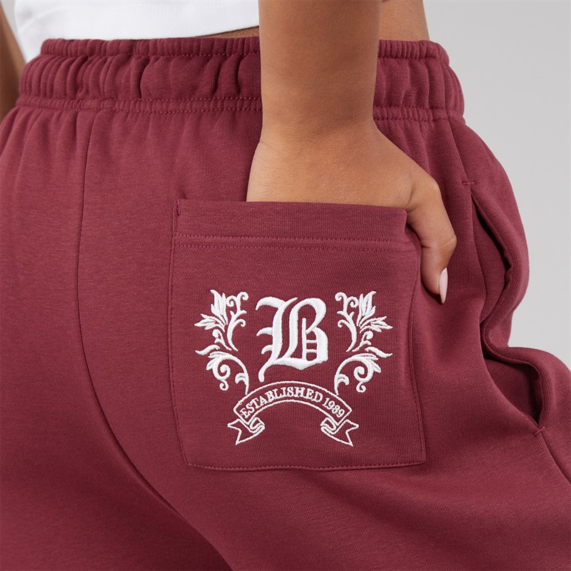 Bench Womens Kyley Wide Leg Joggers Cordovan