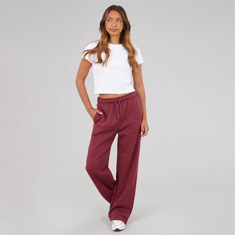 Bench Womens Kyley Wide Leg Joggers Cordovan
