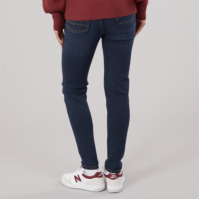 Bench Womens Haya Skinny Jeans Dark Wash