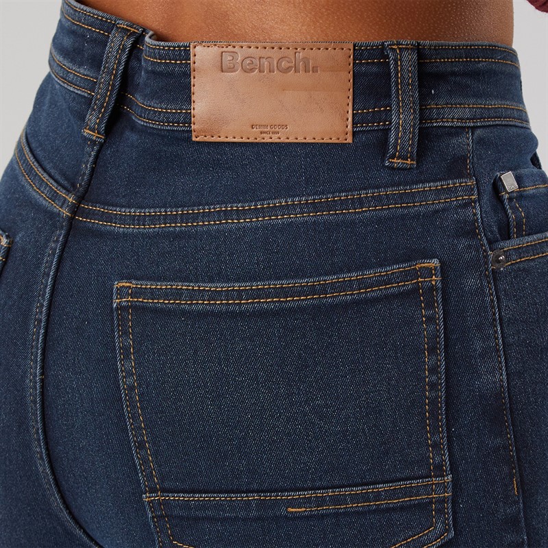 Bench Womens Haya Skinny Jeans Dark Wash