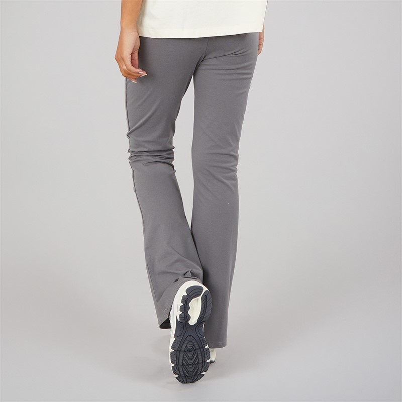 Bench Womens Lalli High Waisted Flared Leggings Charcoal