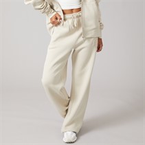 Bench Womens Vella Wide Leg Joggers Stone Grey