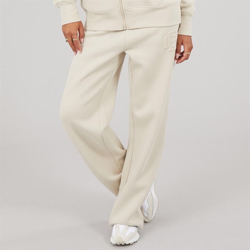 Bench Womens Vella Wide Leg Joggers Stone Grey