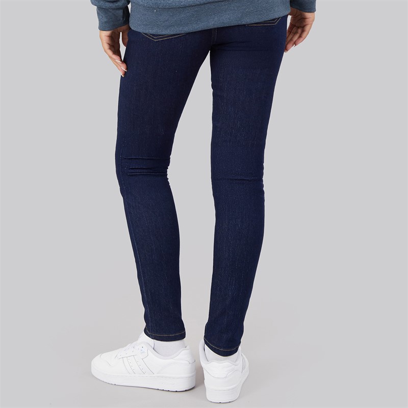 Bench Womens Haya Skinny Jeans Ink Wash