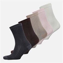 Bench Womens Kerstan Five Pack Socks Mixed