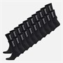 Bench Mens Apollo Twenty Pack Cushioned Crew Socks Black