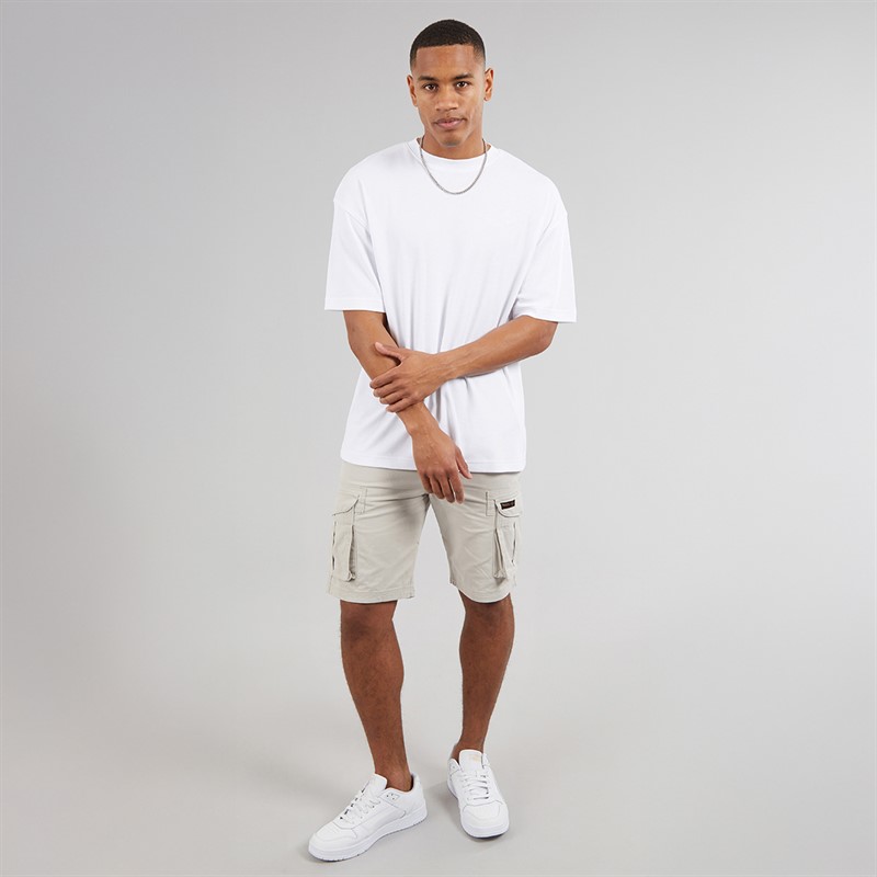 Bench Mens Noahs 2 Cargo Shorts Greige
