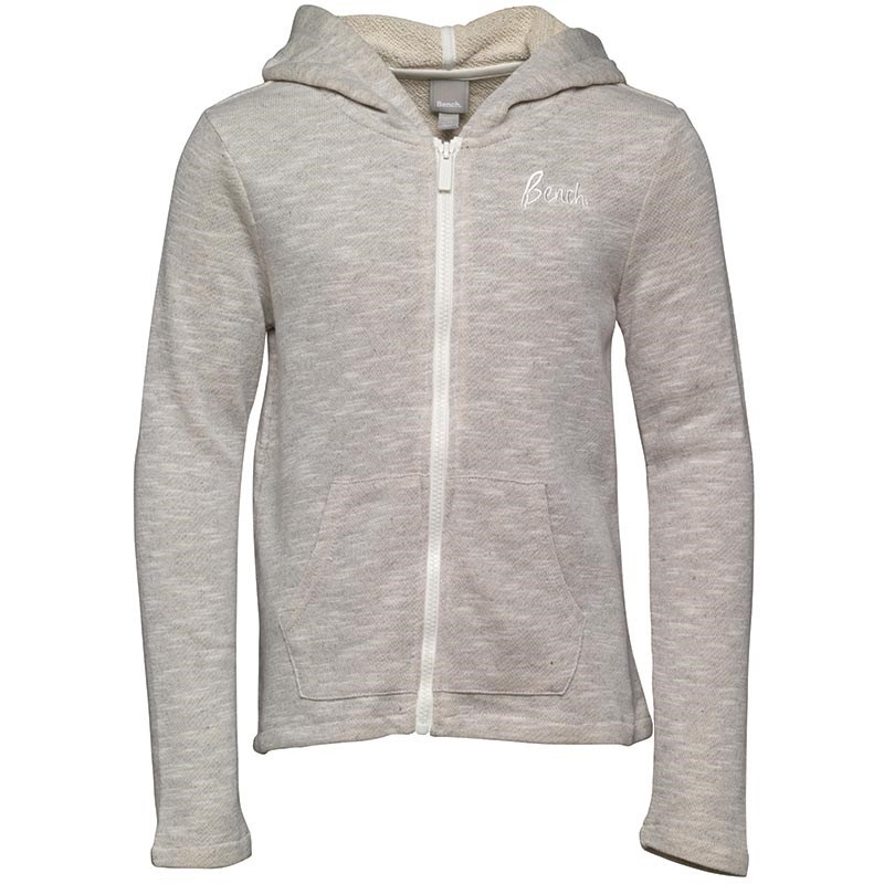Buy Bench Girls Beachy Zip Up Jacket Grey Marl