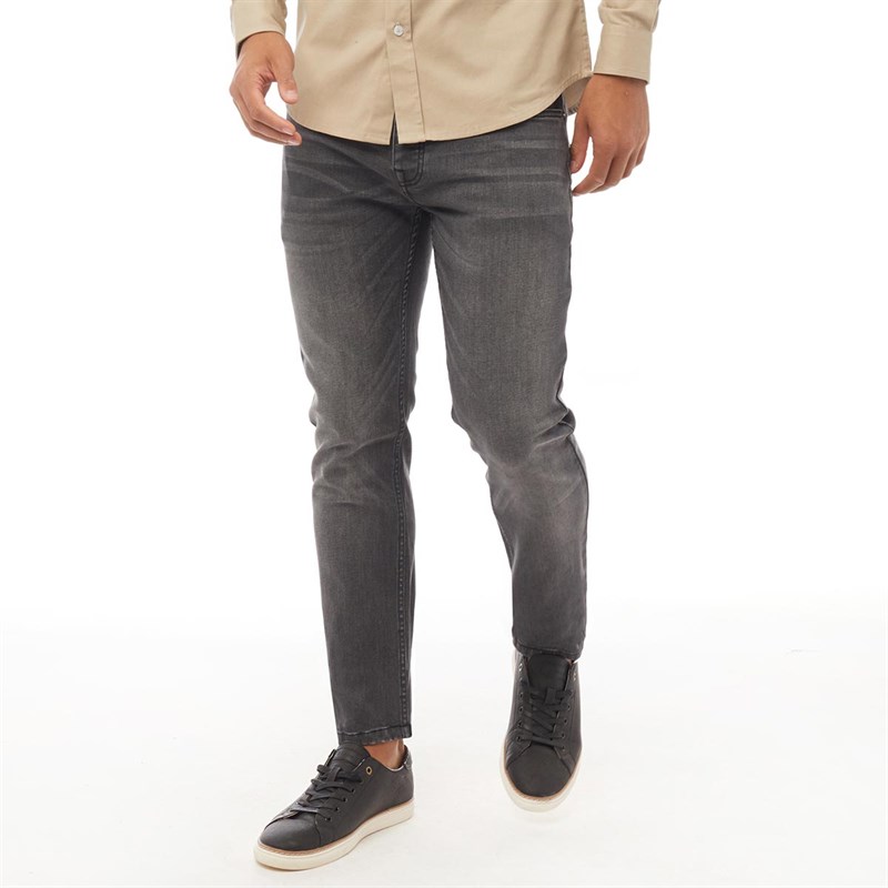 Bench Heren Davies Bootcut Jeans Denim