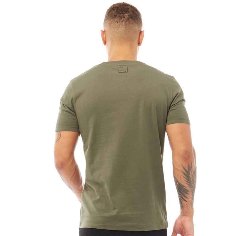 Bench Mens Howe T-Shirt Khaki
