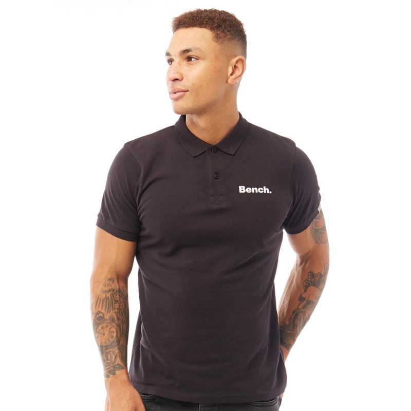 Bench Mens Osgood Polo Black