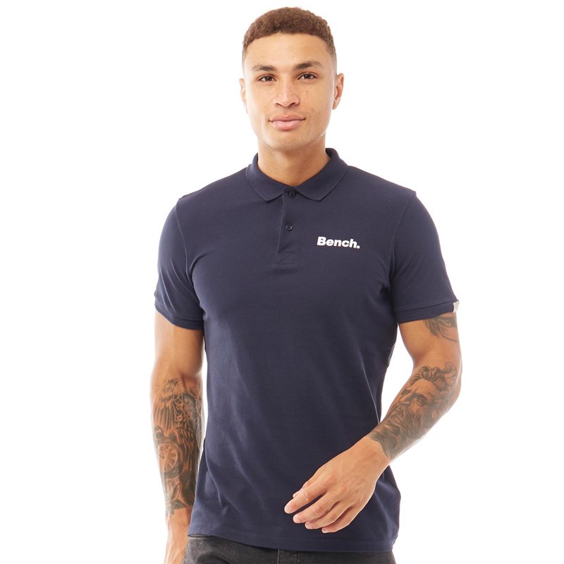 Buy Bench Mens Osgood Polo Navy