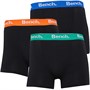 Bench Mens Abbey Three Pack Boxers Black