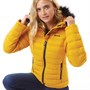 Bench Veste Puffer Ludlow Femme Moutarde