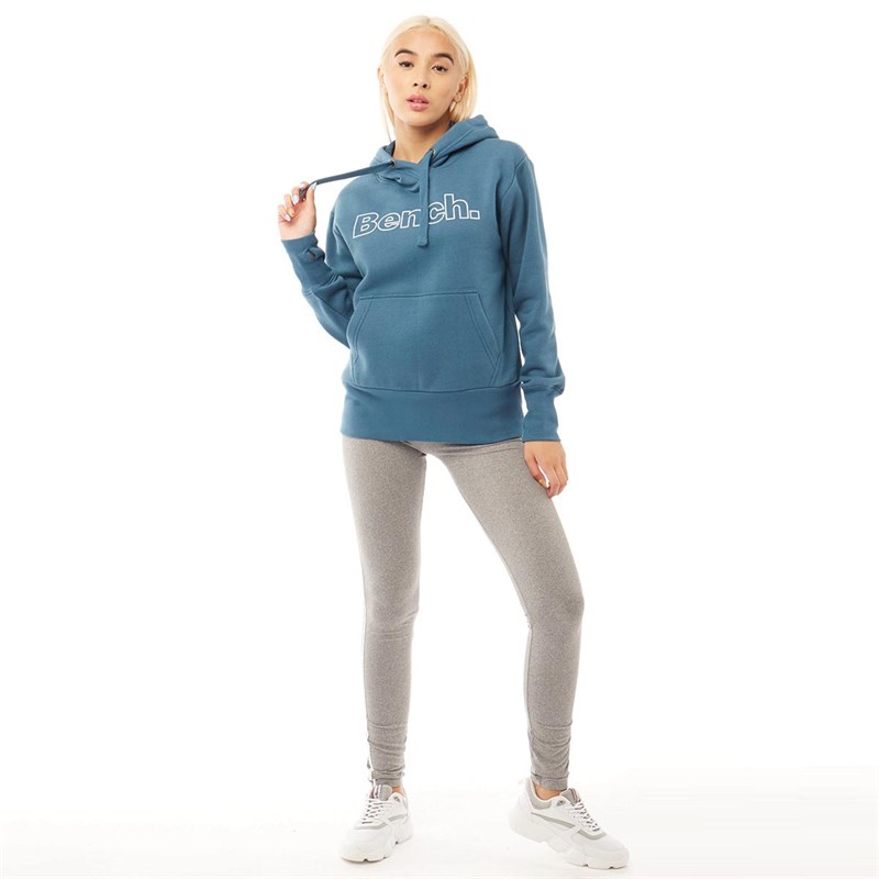 Buy Bench Womens Anthology Hoodie Teal