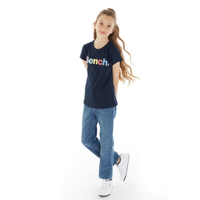 Bench Girls T-Shirt Navy