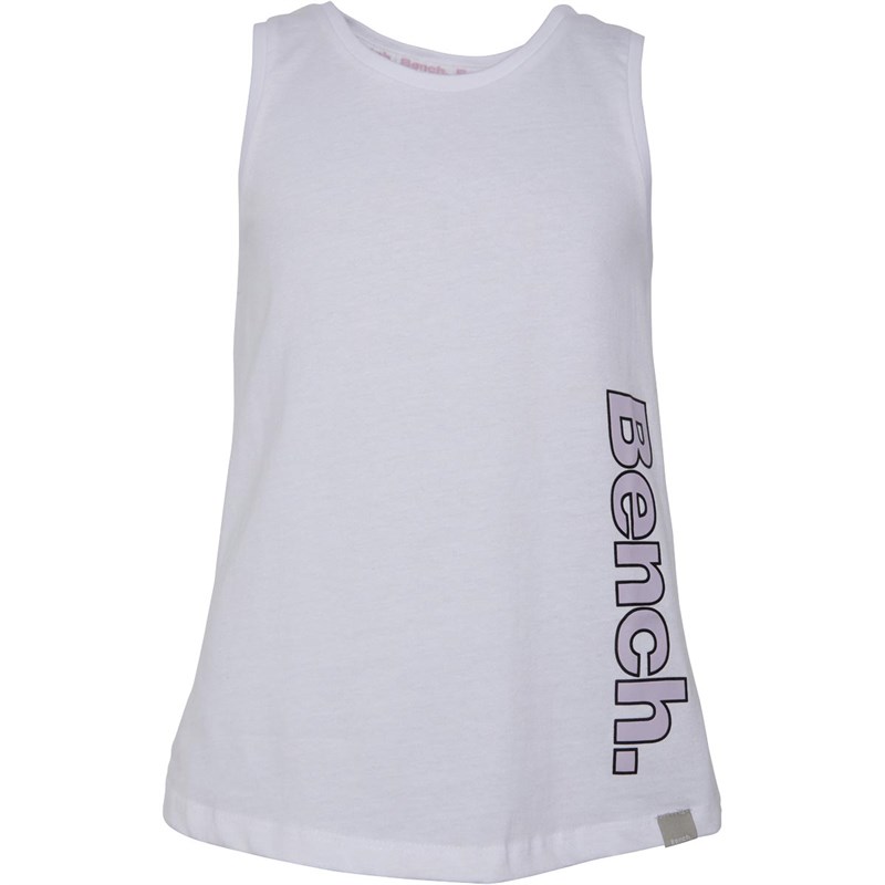 Buy Bench Junior Girls Vest Alina White