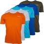 Bench Mens Lucas Five Pack T-Shirts Multi