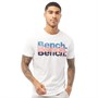 Bench Mens Pickford T-Shirt White