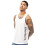 Bench Męskie Salah Koszulka bez Rękawów Biały