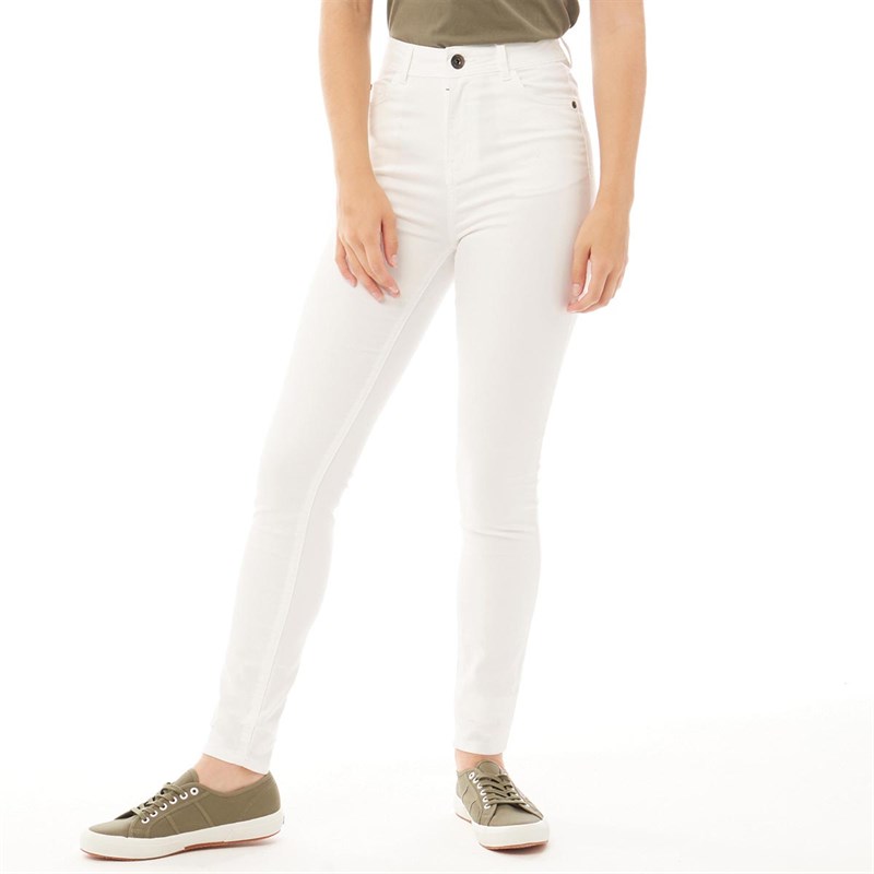 Buy Bench Womens Fay Skinny Fit Jeans White