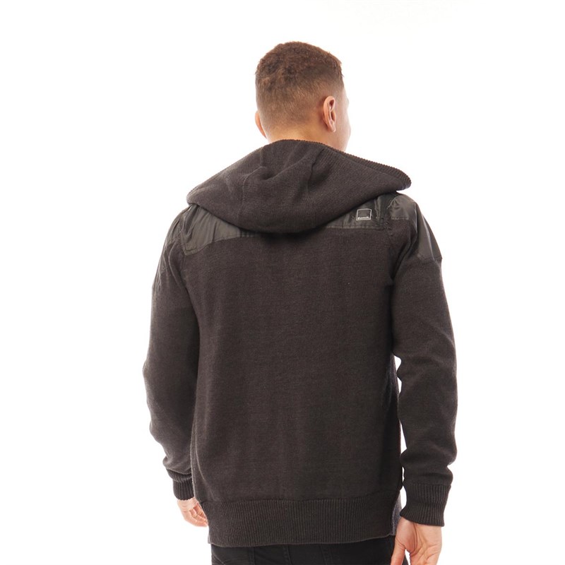 Buy Bench Mens Keith Lined Knitted Jumper Black