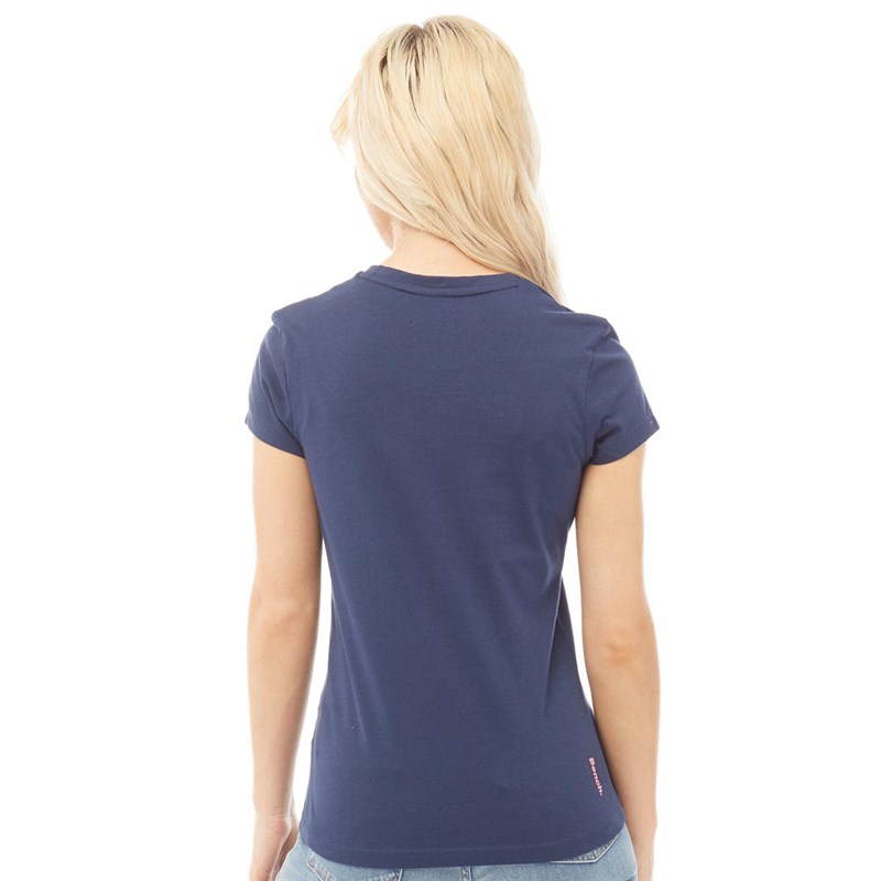 Bench Womens Limit T-Shirt Navy