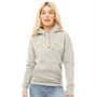 Bench Dames Anise Hoodie Gemeleerd Lichtgrijs