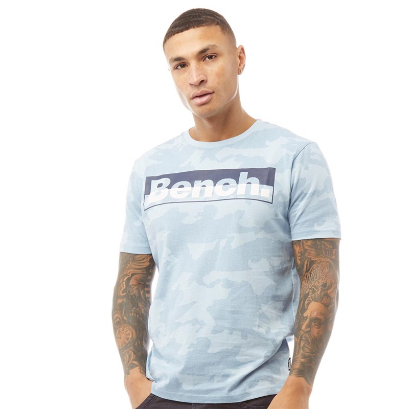 Bench Tee-Shirt Stayton Homme Bleu