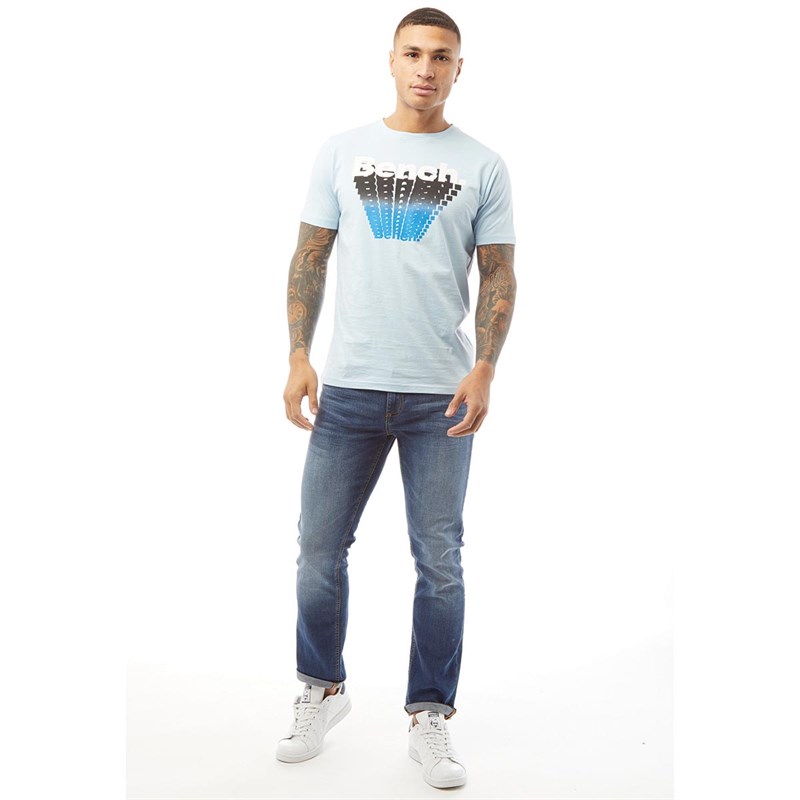 Bench Tee-Shirt Caldwell Homme Bleu