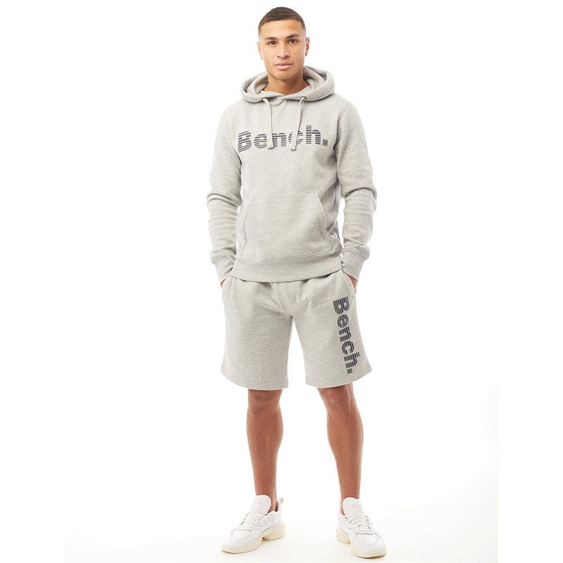 Bench Mens Rolo Jog Shorts Grey Marl