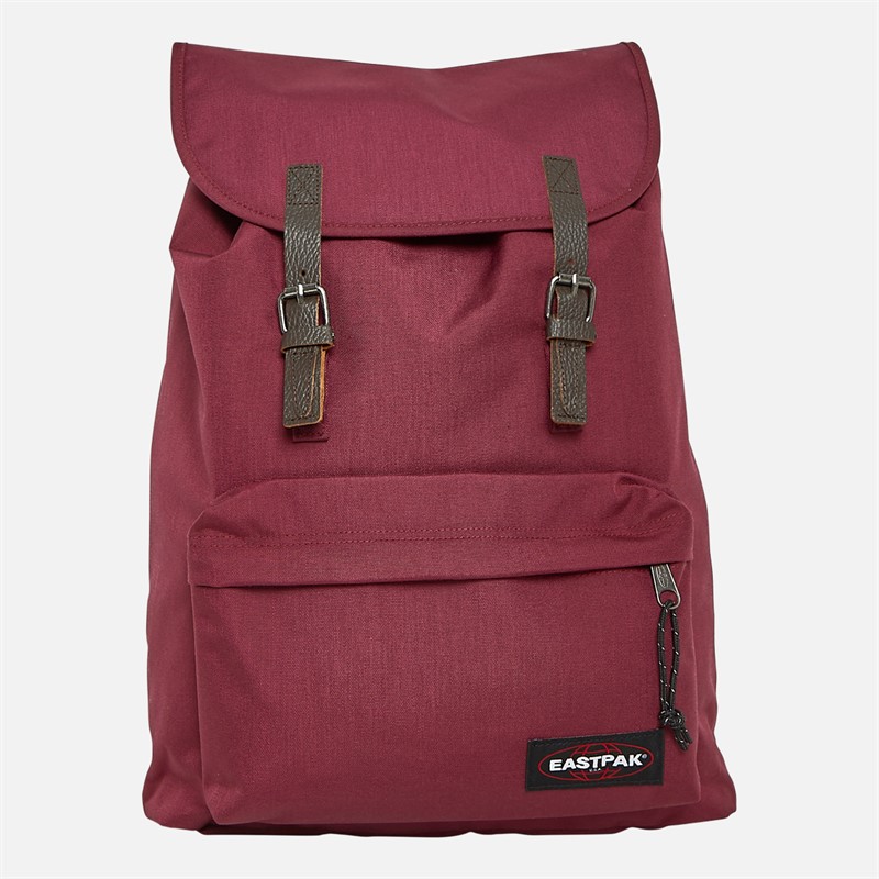 Eastpak Mens Easpak London Backpack Bushy Burgundy - Size OS