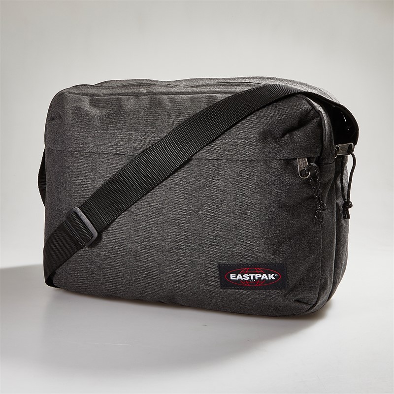 Eastpak Mens Crosser Shoulder Bag Black Denim