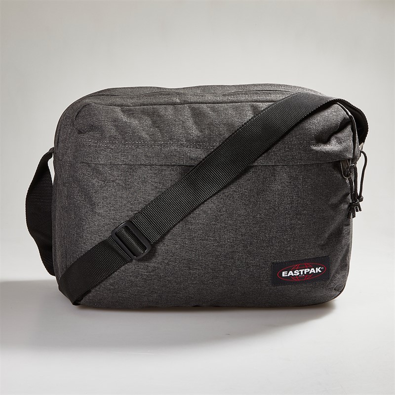 Eastpak Mens Crosser Shoulder Bag Black Denim
