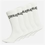 Everlast Fünf Paar Socken Weiß