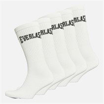 Everlast lot de 5 paires de chaussettes blanches