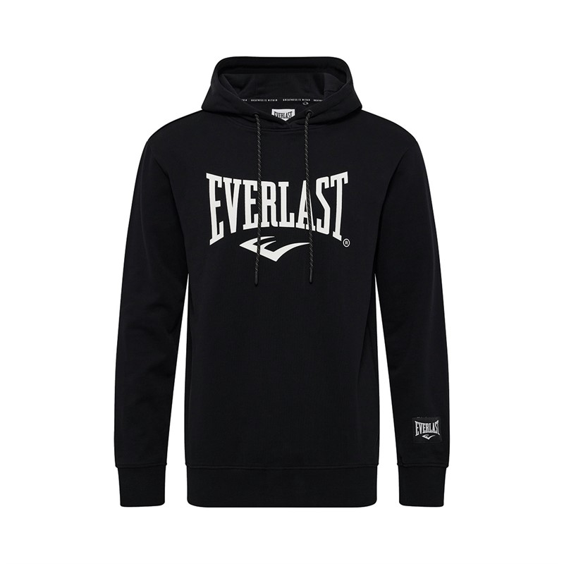 Everlast Herren Iconic Maximized Logo Sweat Hoodie Schwarz