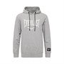 Everlast Herre Ikonisk Maksimeret Logo Sweat Hoodie Grå Melange