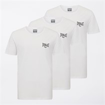 Everlast Drei T-Shirts mit Logo Weiß