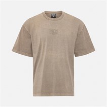 Everlast Heren Gewassen Box Fit T-Shirt Fossil
