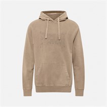 Everlast Sweat à Capuche Homme Délavé Brodé Fossil