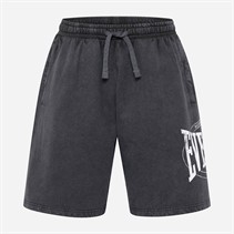 Everlast Herre Vaskede Sweat Shorts Black Beauty