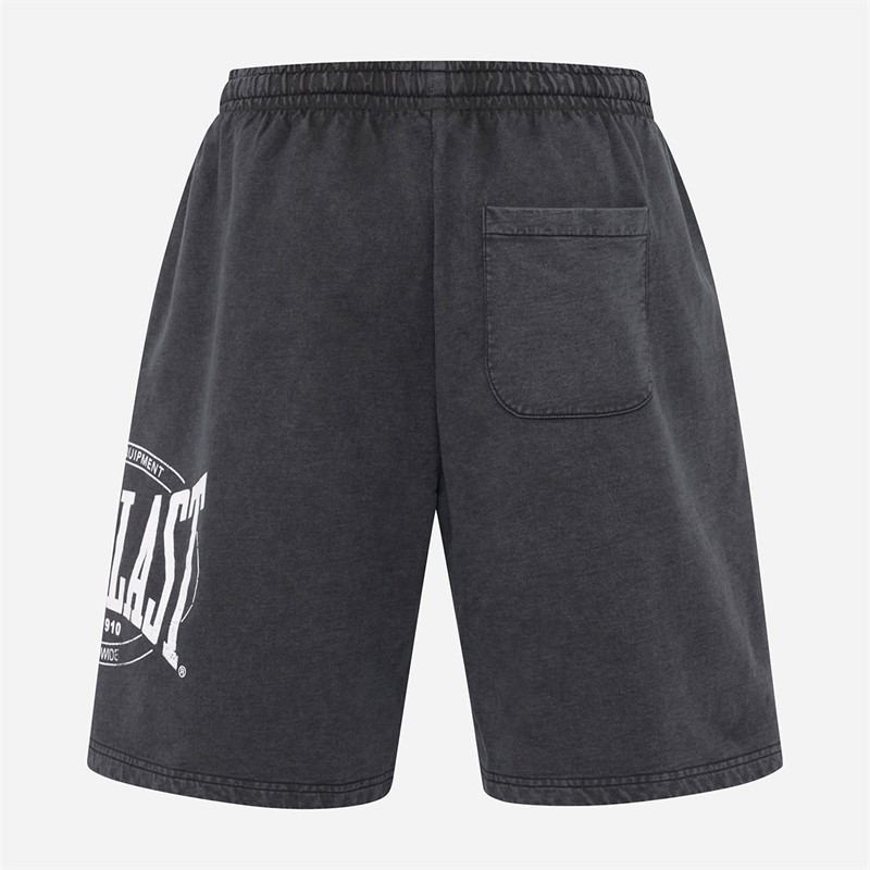 Everlast Herren Washed Sweat Shorts Black Beauty